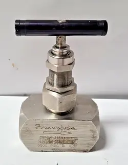 SWAGELOK SS-12NBE16 VALVE 6000 PSIG STAINLESS STEEL 100 F