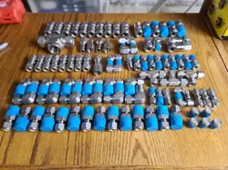 SWAGELOK STAINLESS STEEL COMPRESSION FITTING LOT SS 316SS 90 PIECE LOT 