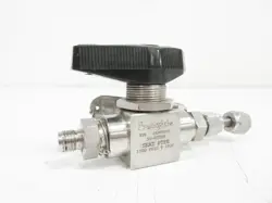 SWAGELOK SS-83TS4 STAINLESS STEEL HIGH PRESSURE BALL VALVE PTFE SEATS 1/4