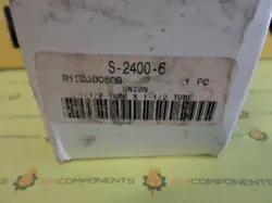 SWAGELOK S-2400-6  TUBE FITTING, UNION, 1 1/2 IN. TUBE OD