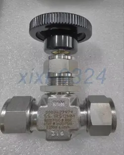 1PCS NEW  SWAGELOK  SS-1RS12MM  NEEDLE VALVE  FAST SHIPPING (FEDEX/DHL)