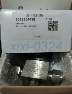 1PCS NEW  SWAGELOK  SS-44XS10MM  3-WAY BALL VALVE  FAST SHIPPING (FEDEX/DHL)