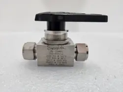 SWAGELOK SS-45S12 MANUAL STAINLESS TUBE FITTING BALL VALVE
