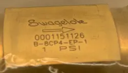 SWAGELOK CHECK