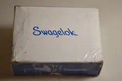 QTY 10 - SWAGELOK STAINLESS STEEL FITTING, 3/8