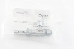 METERING VALVE S SERIES, SWAGELOK, B-SS2-A HIGH PRECISION 1/8 TUBE ANGLE PATTERN