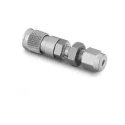 MINIATURE QUICK CONNECT BODY, SWAGELOK, BULKHEAD, 1/8 TUBE SS-QM2-B1-200