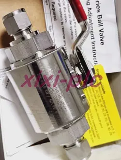 1 PCS SWAGELOK  SS-A8GBS12MM  HIGH PRESSURE BALL VALVE BRAND NEW FEDEX OR DHL