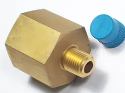 1- SWAGELOK BRASS REDUCING ADAPTER, 1/4