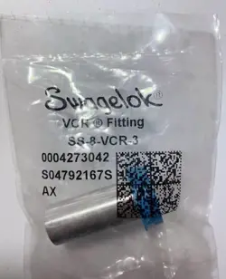 1PC SWAGELOK SS-8-VCR-3 CARD PIPE JOINT