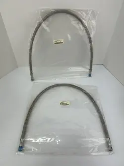 SWAGELOK SS-FM4SL4PM4-36 STAINLESS STEEL CONVOLUTED HOSE - LOT OF 2