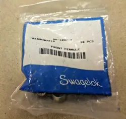 (10) SWAGELOK FRONT FERRULE SS-12M3-1 SS12M31 R1HBO0721B NEW