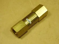BRASS POPPET CHECK