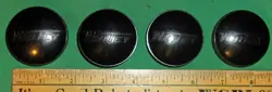 (4) VINTAGE WHITEY BLACK BAKELITE SWAGELOK VALVE ADJUSTMENT KNOBS/HANDLES