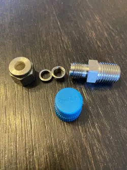 1/4”MNPT STRAIGHT CONNECTOR