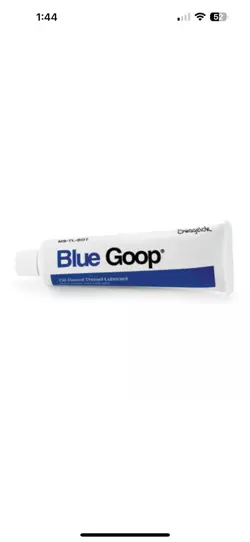 MS-TL-BGT BLUE GOOP® THREAD LUBRICANT, OIL-BASED, 2 OZ. (59 CM3) TUBE