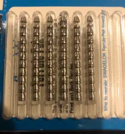 SWAGELOK 1 FRT SS-103-1 BCK SS-104-1 FERRULES SS 316 TUBE 1/16