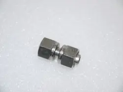 SWAGELOK TUBE FITTING STRAIGHT UNION ADAPTER 3/8