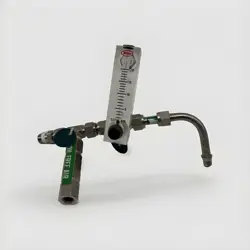 DWYER INSTRUMENTS VFA-5-SSV FLOW METER W/ SWAGELOK SS-4CPA4-50 STAINLESS STEEL