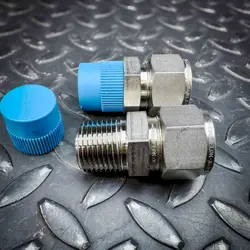 2-PACK, SWAGELOK TUBE FITTING, SS-1010-1-12, 5/8