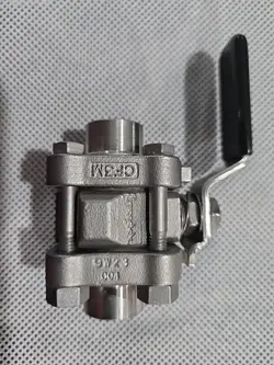 SWAGELOK SS-62TF4 MANUAL STAINLESS THREADED BALL VALVE 1/4IN NPT FREESHIPPING 