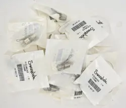 LOT OF 4 - SWAGELOK SS-QC4-BP 1/4