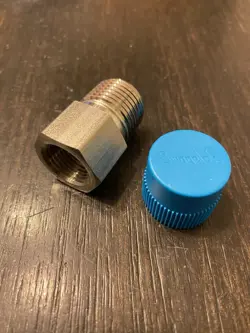 BUSHING 1/2”MNPT 3/8”FNPT