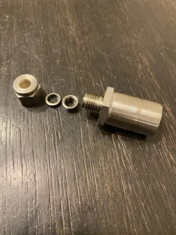 SWAGELOK SS-400-R-12 STAINLESS STEEL FITTING 1/4”TUBE X 3/4”TUBE REDUCER 