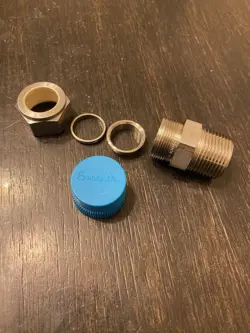 CONNECTOR 3/4”TUBE