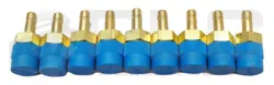 NEW LOT OF 9 SWAGELOK B-4-TA-1-4 TUBE CONNECTOR 1/4