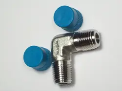 1 - SWAGELOK STAINLESS STEEL MALE ELBOW FITTING,  1/4