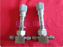 1PCS USED SWAGELOK STAINLESS STEEL BELLOWS VALVE SS-4BMRG