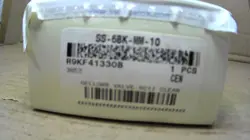 SWAGELOK SS-6BK-MM-10 BELLOWS VALVE - NEW IN BOX