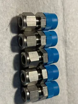 5- SWAGELOK STAINLESS STEEL FITTING, 3/8