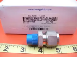 SWAGELOK SS-12M0-1-4RT FITTING MALE CONNECTOR 12MM TUBE OD X 1/4