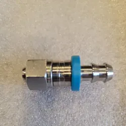 SWAGELOK SS-PB6-TA6 BARBED PUSH-ON HOSE END CONNECTION 3/8