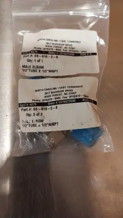 1/2” TUBE OD