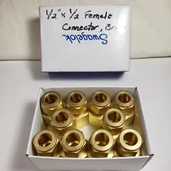 SWAGELOK BRASS 1/2