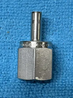 SWAGELOK ~ SS-4-TA-7-4 ~ PIPE TO TUBE STRAIGHT ADAPTER