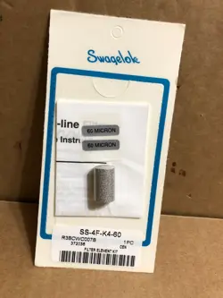 SWAGELOK SS-4F-K4-60 60 MICRON FILTER ELEMENT KIT R3BCWC007B 372039