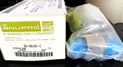 NUPRO SWAGELOK SS-HBUV51-C BELLOWS VALVE NC11 HELIUM TESTED - BRAND NEW IN BOX