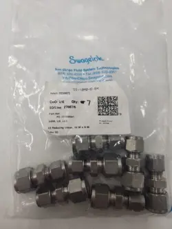 SWAGELOK SS-10M0-6-8M STAINLESS STEEL SWAGELOK TUBE FITTING QTY 7