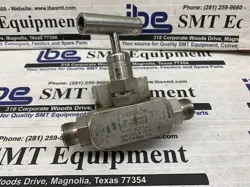 SWAGELOK RISING PLUG SCREWED-BONNET NEEDLE VALVE - SS-5PDMS8 W/WARRANTY