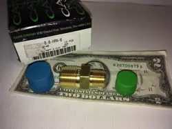 B-8-HRN-6 SWAGELOK / CAJON BRASS REDUCING ADAPTER, 1/2