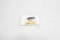 SWAGELOK B-42S4 MANUAL BRASS BALL VALVE 1/4IN TUBE