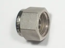 1 - SWAGELOK STAINLESS STEEL TUBE PLUG FITTING, 3/8