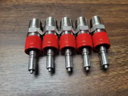 5 X  SWAGELOK QC4 SS 316 STAINLESS STEEL DESO QUICK DISCONNECT STEM 1/4 NPT
