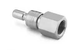 *QTY4* SWAGELOK SS-QC6-S-4PF QUICK CONNECT STEM WITHOUT VALVE NEW!   G1