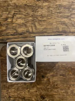SWAGELOK SS-1610-7-8 SWAGELOK TUBE FITTING FNSP