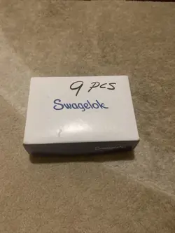 SWAGELOK SS-8-VCR-3-8MTW 9 PCS NEW IN BOX 1/2 VCR GLAND X 1/2 MTW